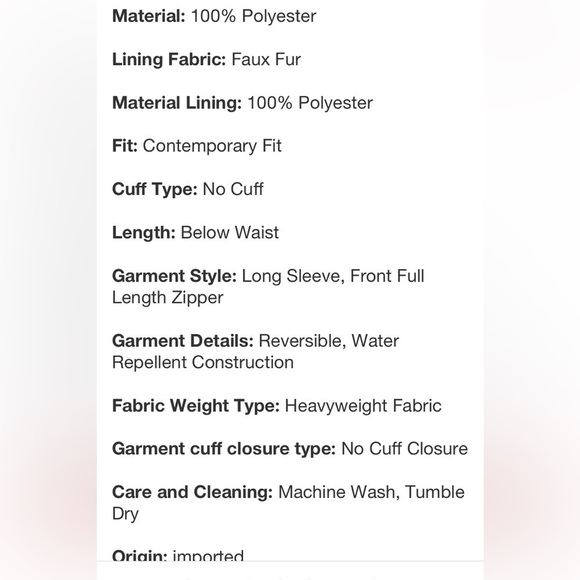 Sebby Collection Women's Puffer Jacket
Reversible Cozy Faux Fur Hood
Graphite - Picture 9 of 10